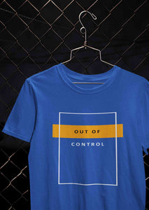 Out Of Control Women Half Sleeves T-shirt- KidsFashionVilla