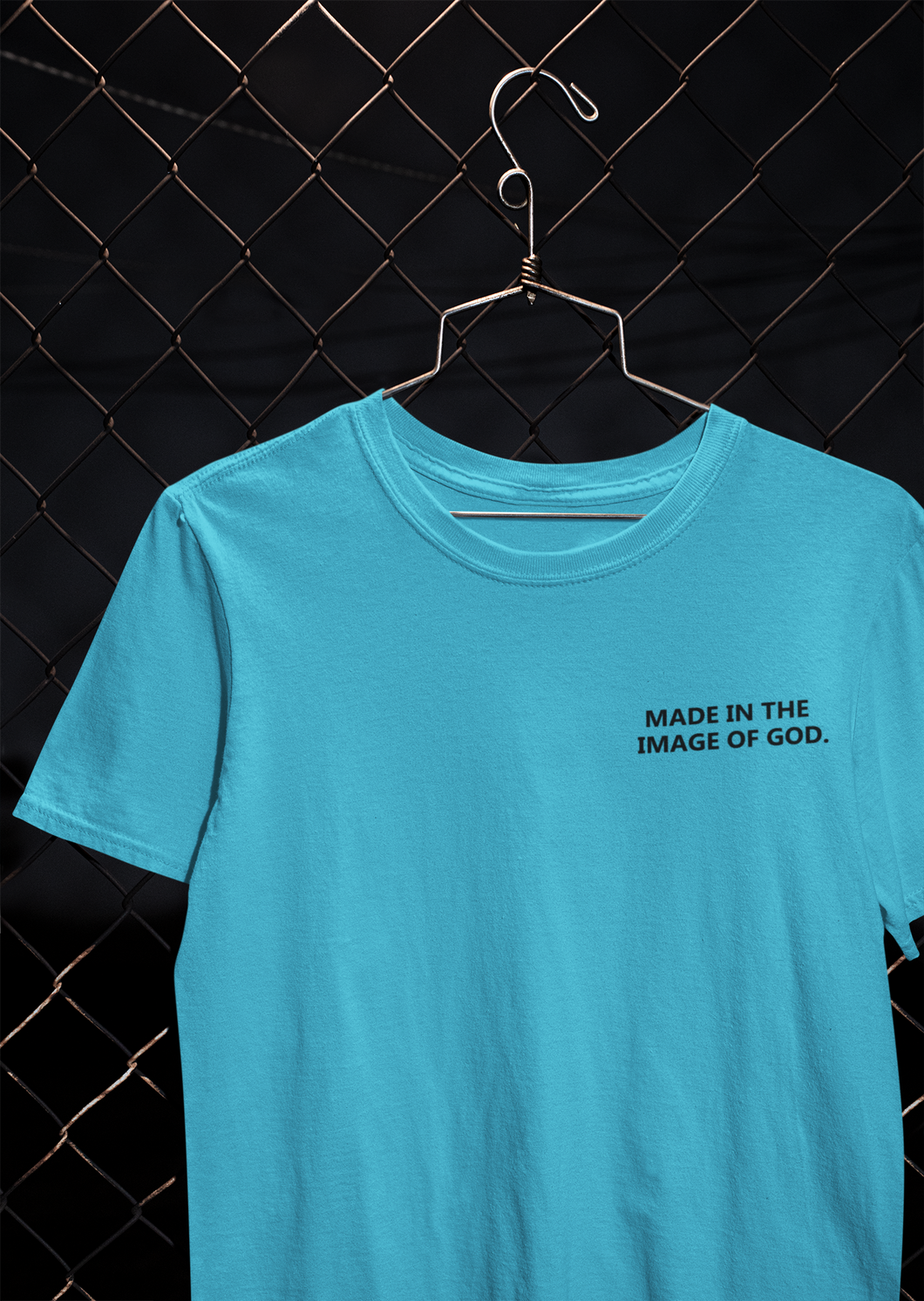 Made In The Image Of God Women Half Sleeves T-shirt- KidsFashionVilla