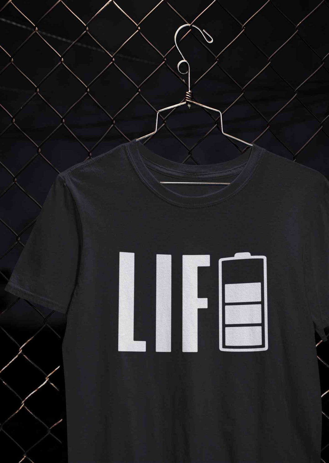 Life Mens Half Sleeves T-shirt- KidsFashionVilla