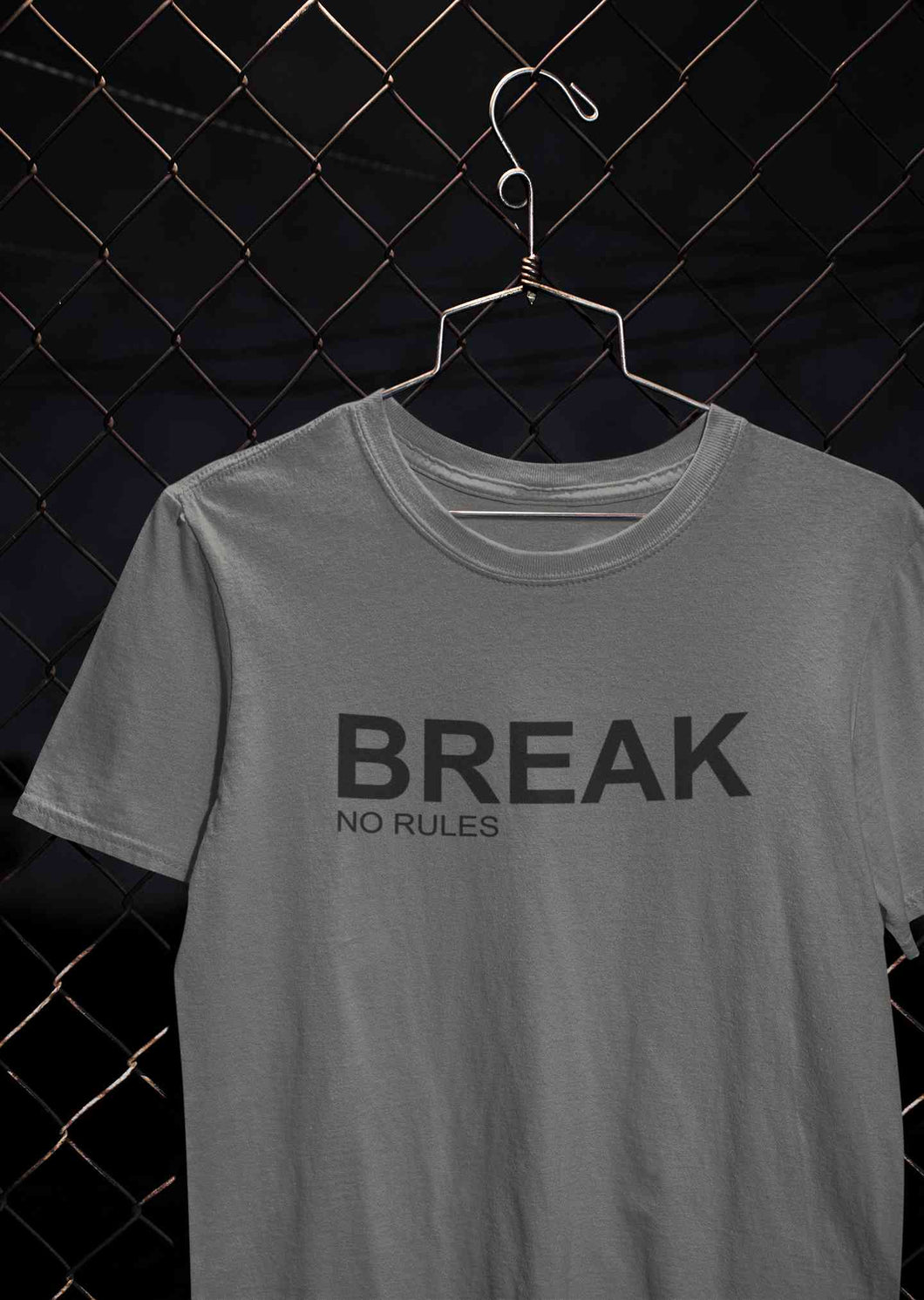 Break No Rules Women Half Sleeves T-shirt- KidsFashionVilla