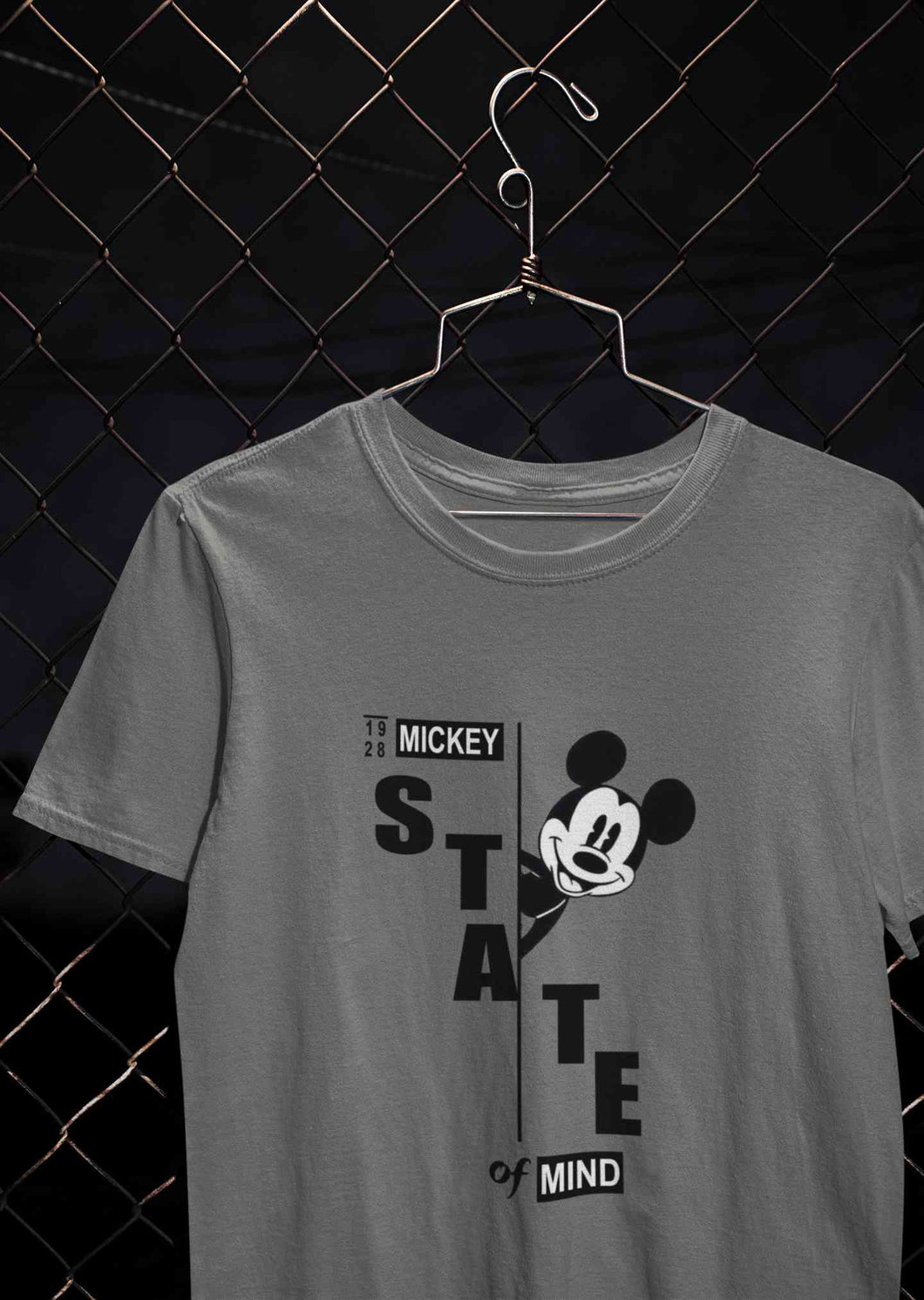 State Of Mind Mens Half Sleeves T-shirt- KidsFashionVilla