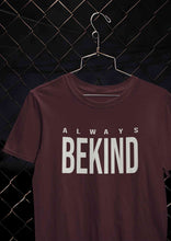 Load image into Gallery viewer, Always Bekind Mens Half Sleeves T-shirt- KidsFashionVilla
