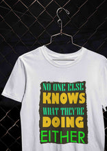 Load image into Gallery viewer, No One Knows Mens Half Sleeves T-shirt- KidsFashionVilla
