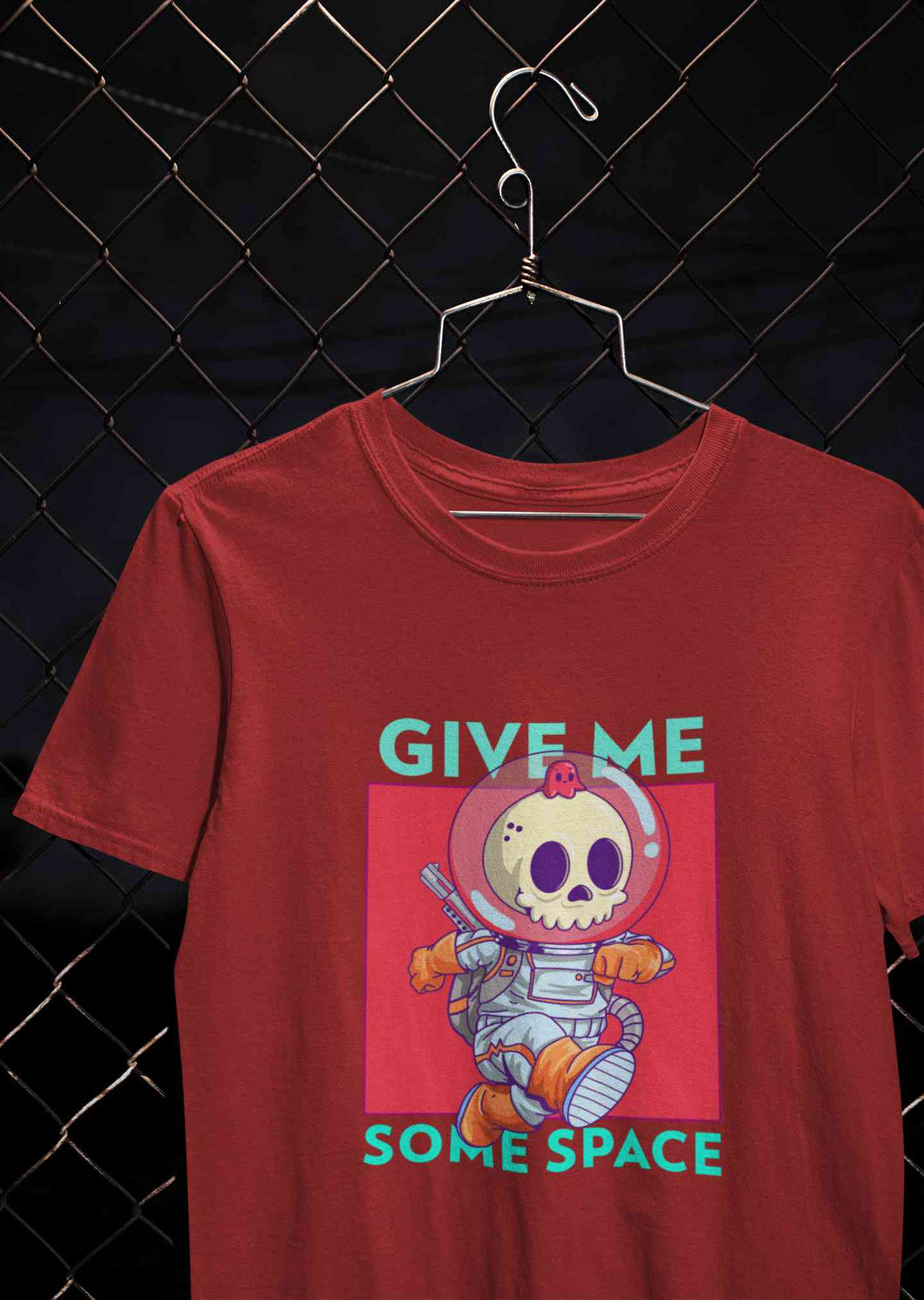 Give Me Some Space Women Half Sleeves T-shirt- KidsFashionVilla