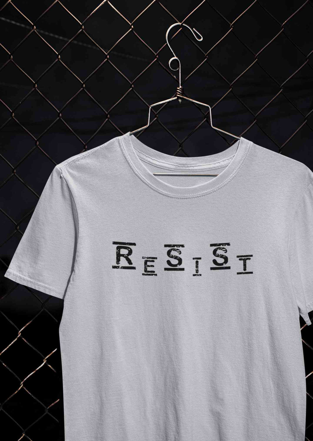 Resist Mens Half Sleeves T-shirt- KidsFashionVilla
