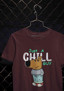 Just A Chill Guy Women Half Sleeves T-shirt- KidsFashionVilla