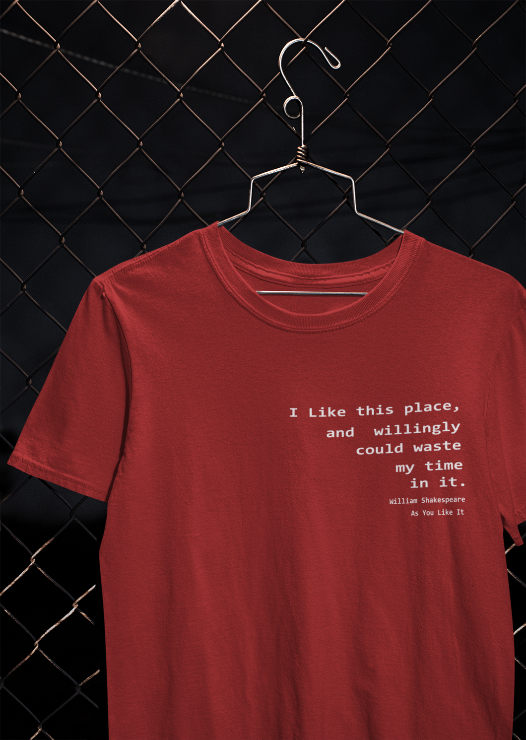 I Like This Place Quotes Mens Half Sleeves T-shirt- KidsFashionVilla