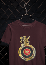 Load image into Gallery viewer, Rcb Logo Women Half Sleeves T-shirt- KidsFashionVilla
