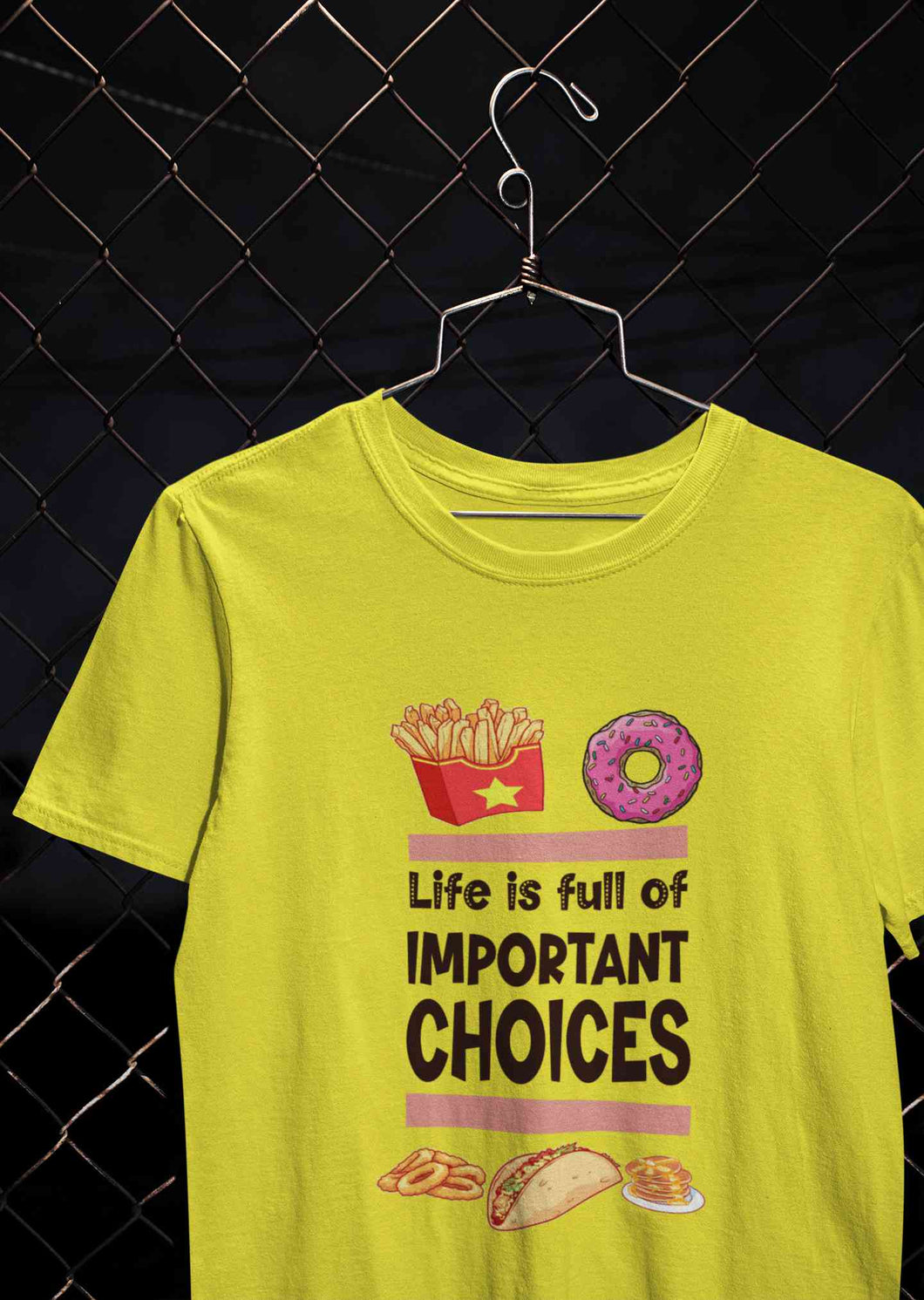 Sweet Choices Mens Half Sleeves T-shirt- KidsFashionVilla