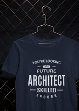 Load image into Gallery viewer, Future Architect Profession Women Half Sleeves T-shirt- KidsFashionVilla
