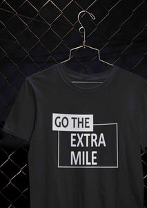 Go The Extra Mile Women Half Sleeves T-shirt- KidsFashionVilla