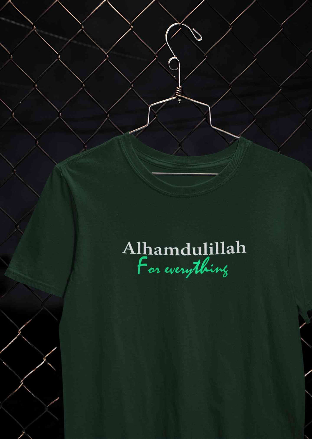Alhamdulillah Mens Half Sleeves T-shirt- KidsFashionVilla