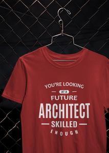 Future Architect Profession Women Half Sleeves T-shirt- KidsFashionVilla