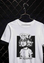 Load image into Gallery viewer, Be Different Women Half Sleeves T-shirt- KidsFashionVilla
