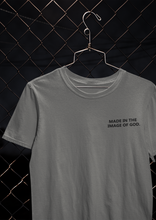 Load image into Gallery viewer, Made In The Image Of God Women Half Sleeves T-shirt- KidsFashionVilla
