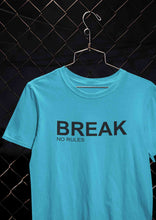 Load image into Gallery viewer, Break No Rules Women Half Sleeves T-shirt- KidsFashionVilla
