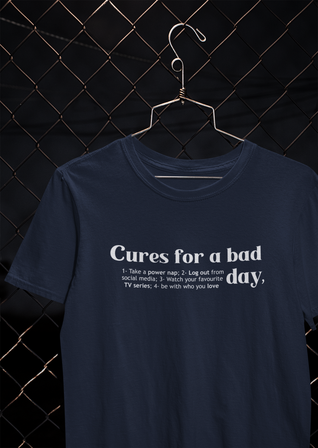 Cures For A Bad Quotes Women Half Sleeves T-shirt- KidsFashionVilla