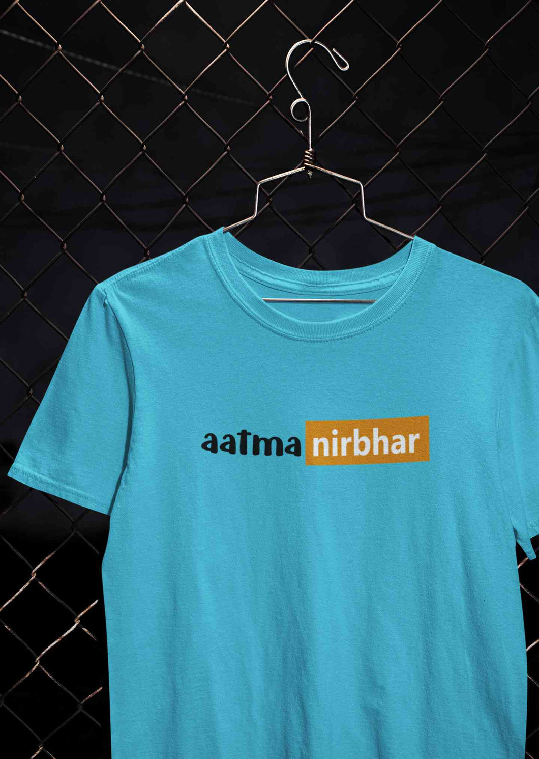 Aatmanirbhar  Women Half Sleeves T-shirt- KidsFashionVilla