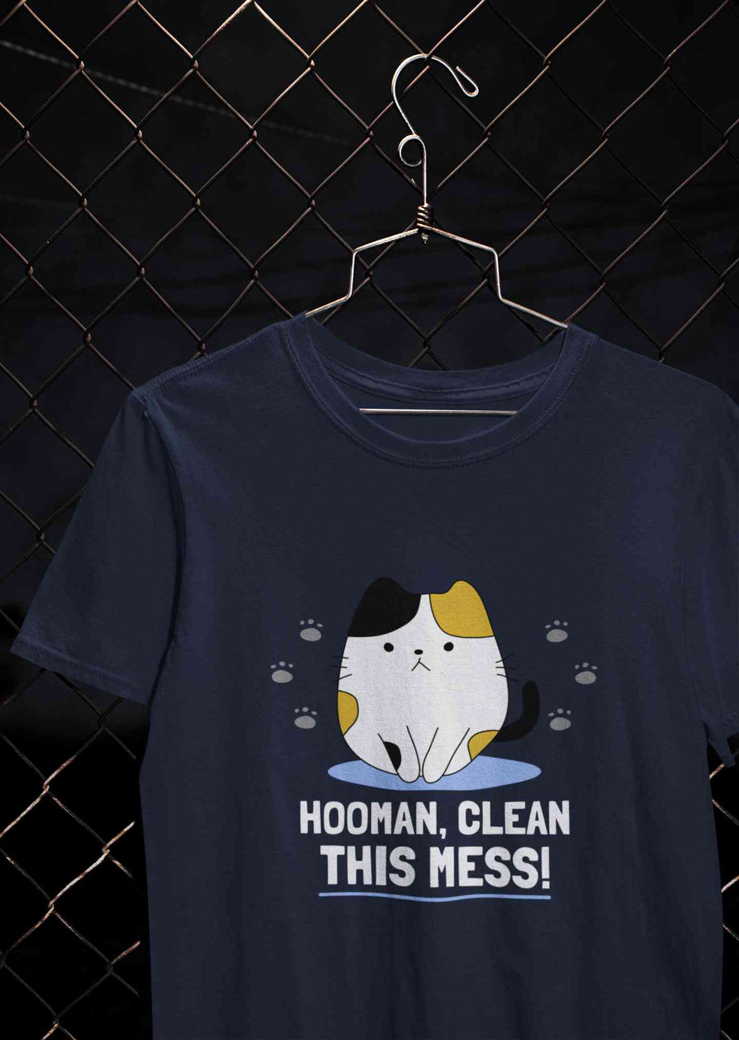Human Clean This Mess Funny Women Half Sleeves T-shirt- KidsFashionVilla
