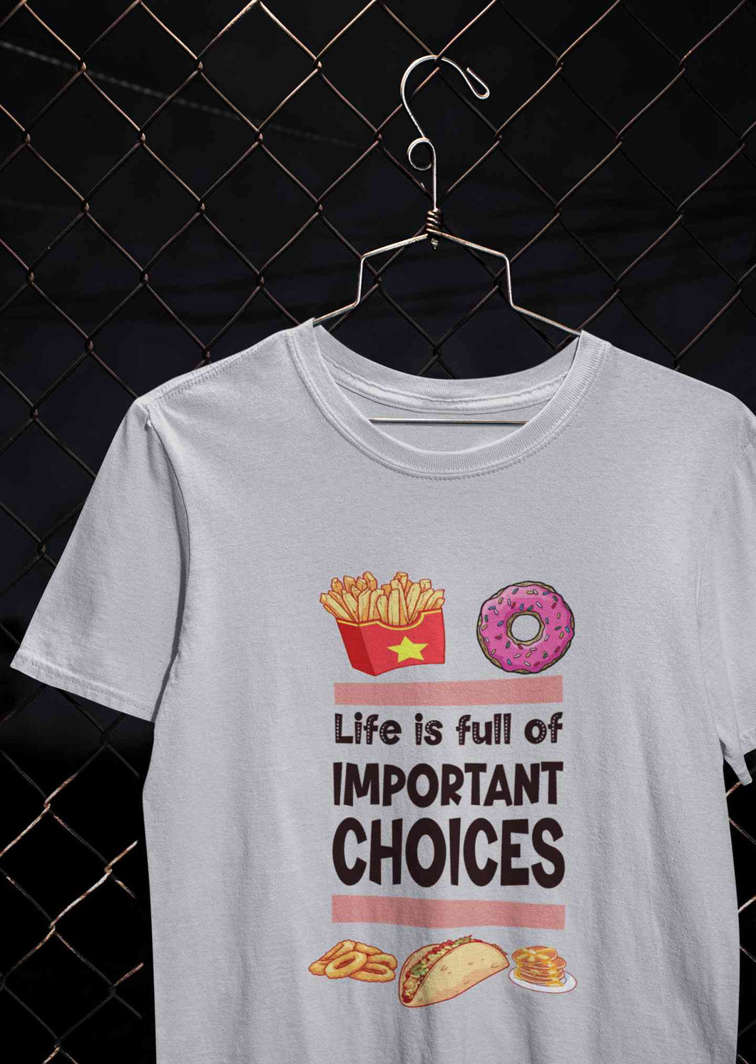 Sweet Choices Mens Half Sleeves T-shirt- KidsFashionVilla