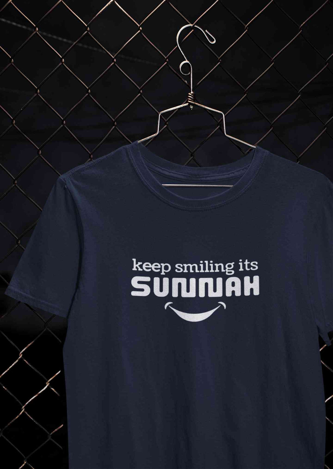 Keep Smiling Its Sunnah Mens Half Sleeves T-shirt- KidsFashionVilla