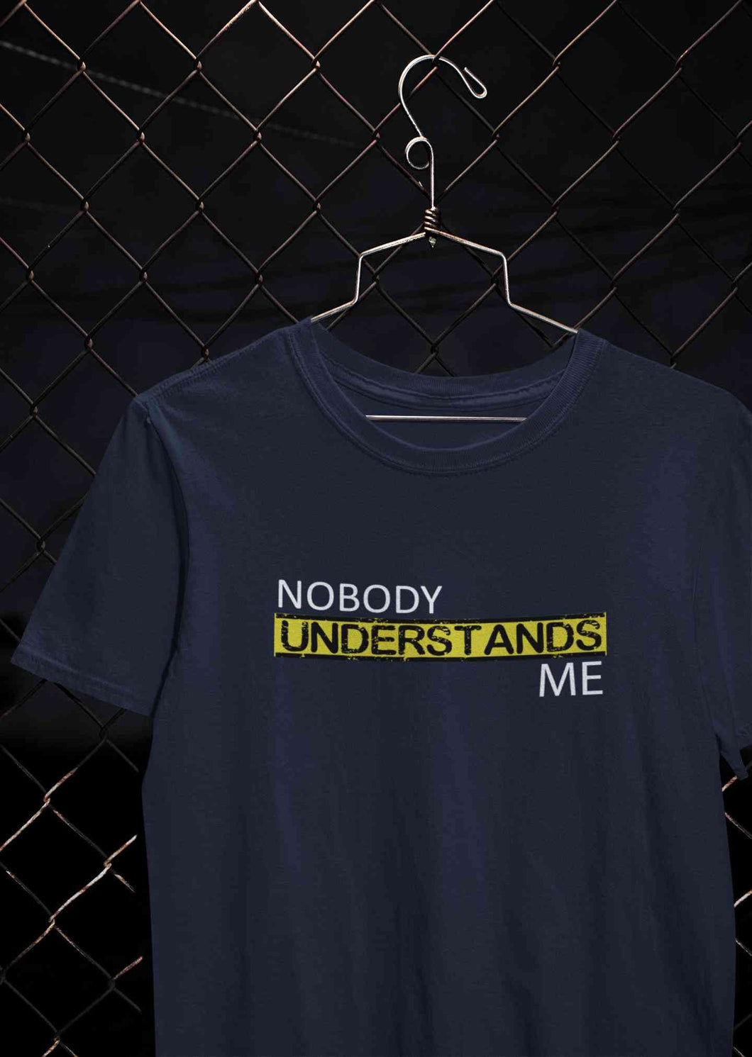 Nobody Understands Me Women Half Sleeves T-shirt- KidsFashionVilla