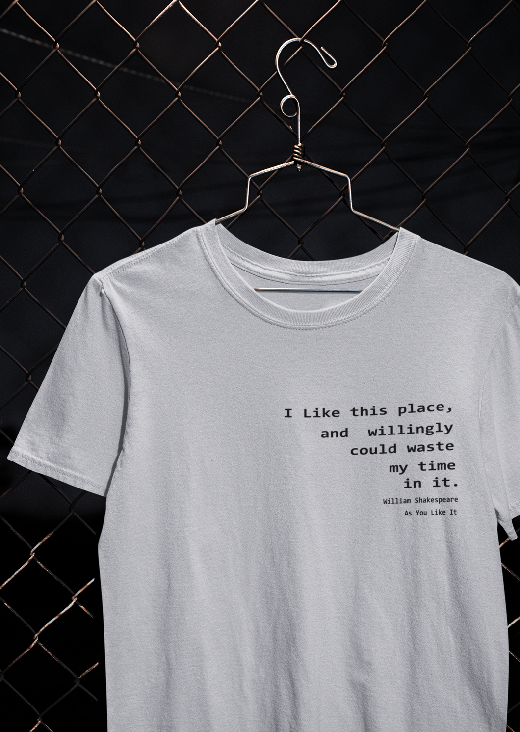 I Like This Place Quotes Mens Half Sleeves T-shirt- KidsFashionVilla