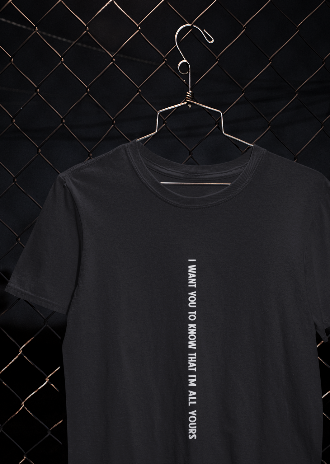 I Want You To Know That I Am All Yours Quotes Mens Half Sleeves T-shirt- KidsFashionVilla