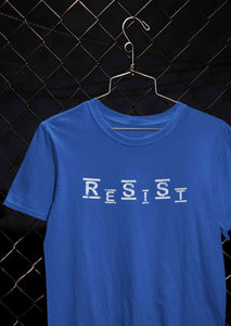 Resist Mens Half Sleeves T-shirt- KidsFashionVilla
