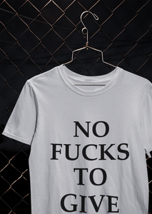 No F**** To Give Nora Fatehi Celebrity T-shirt- KidsFashionVilla