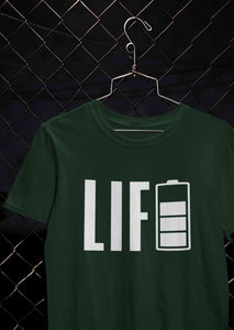 Life Women Half Sleeves T-shirt- KidsFashionVilla
