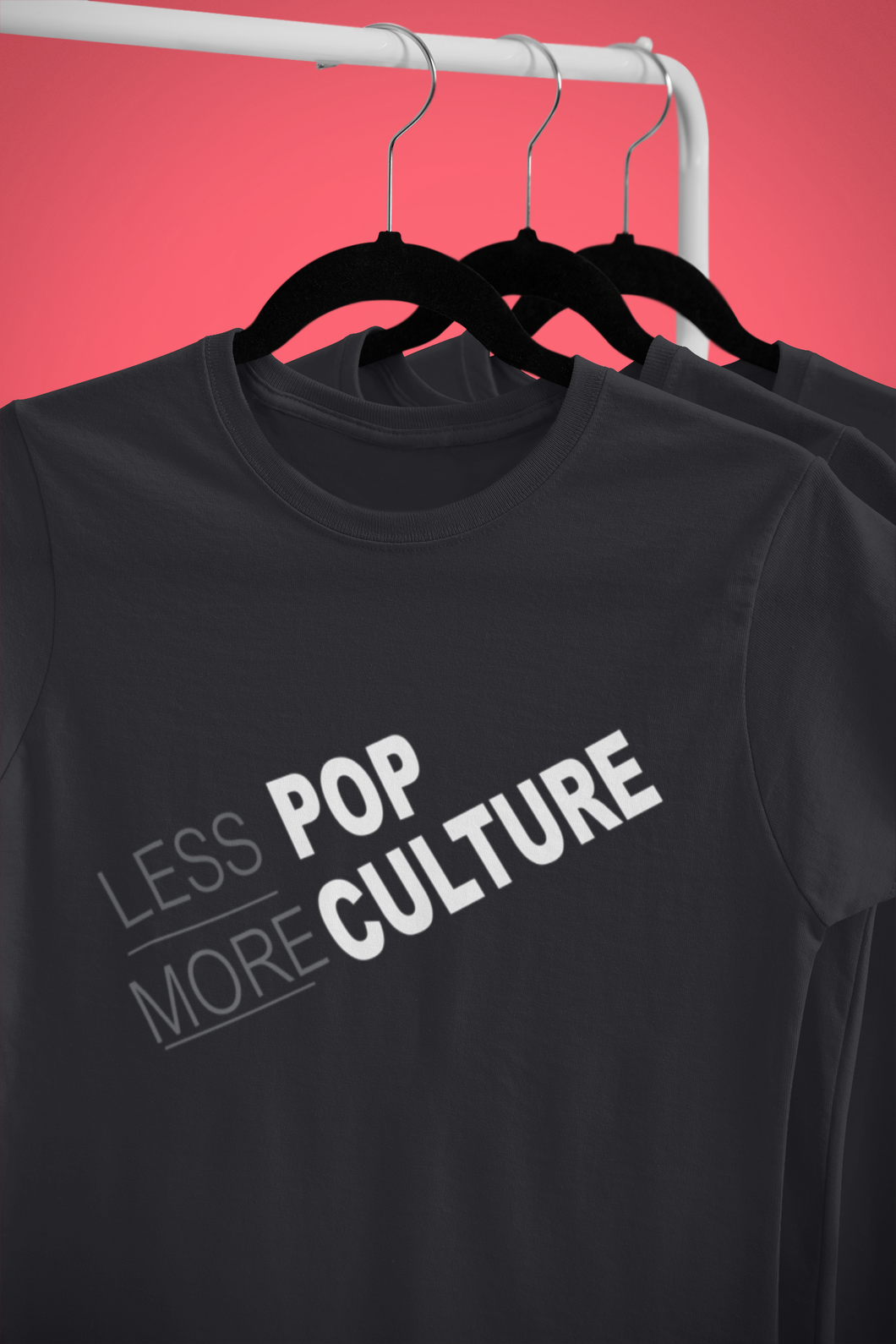 Less Pop More Culture Ananya Pandey Celebrity T-shirt- KidsFashionVilla