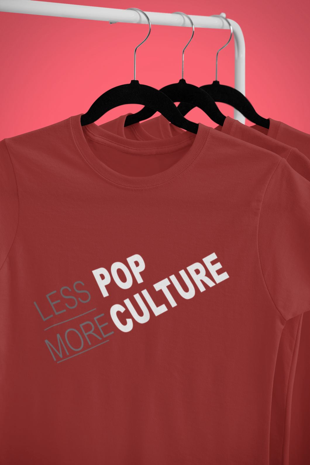 Less Pop More Culture Ananya Pandey Celebrity T-shirt- KidsFashionVilla
