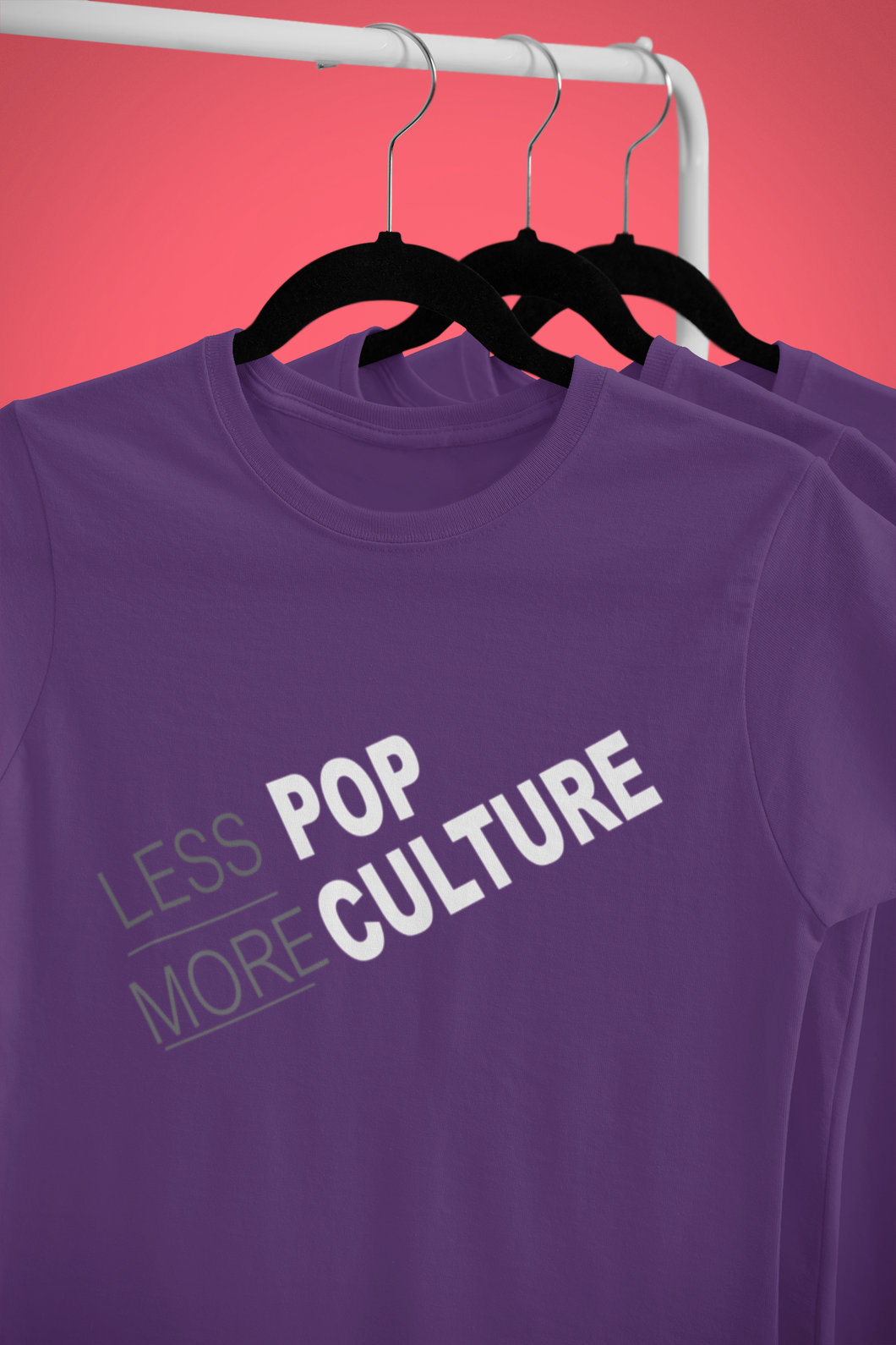 Less Pop More Culture Ananya Pandey Celebrity T-shirt- KidsFashionVilla