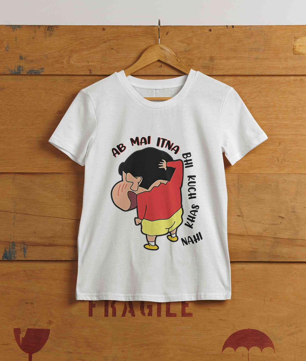 Ab Mai Itna Bhi Kuchh Khaas Nahi Women Half Sleeves T-shirt- KidsFashionVilla
