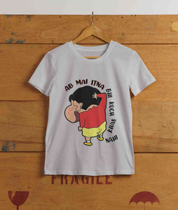 Ab Mai Itna Bhi Kuchh Khaas Nahi Women Half Sleeves T-shirt- KidsFashionVilla