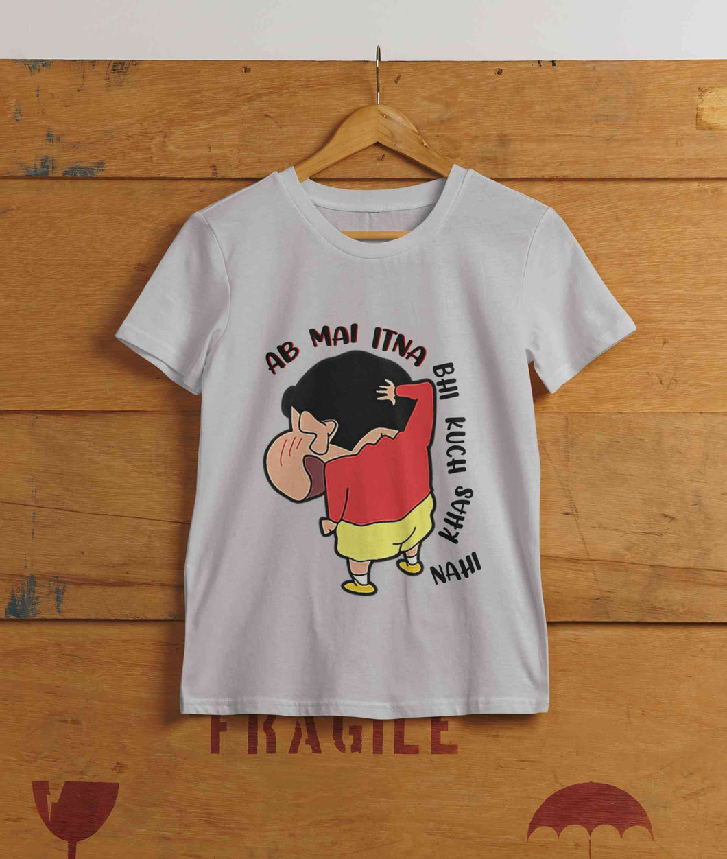 Ab Mai Itna Bhi Kuchh Khaas Nahi Women Half Sleeves T-shirt- KidsFashionVilla
