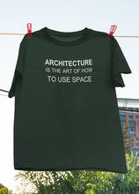 Load image into Gallery viewer, Architecture Is The Art Architect Profession Women Half Sleeves T-shirt- KidsFashionVilla
