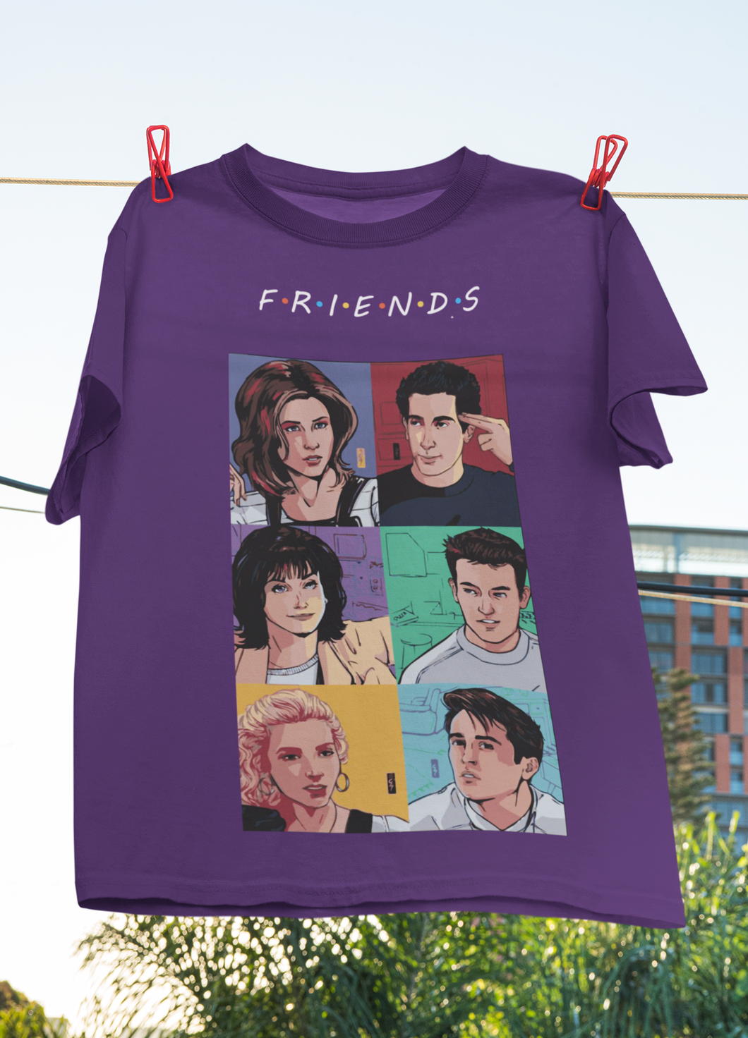 Friends Web Series Women Half Sleeves T-shirt- KidsFashionVilla