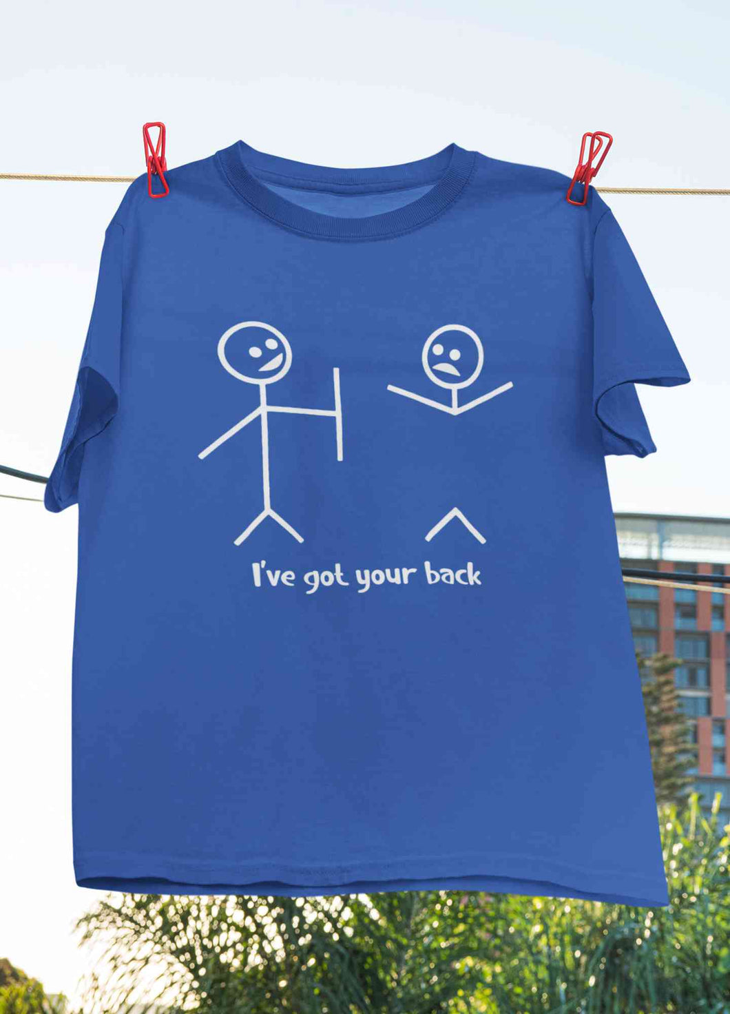 I Have Got Your Back Funny Women Half Sleeves T-shirt- KidsFashionVilla