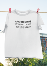 Load image into Gallery viewer, Architecture Is The Art Architect Profession Mens Half Sleeves T-shirt- KidsFashionVilla
