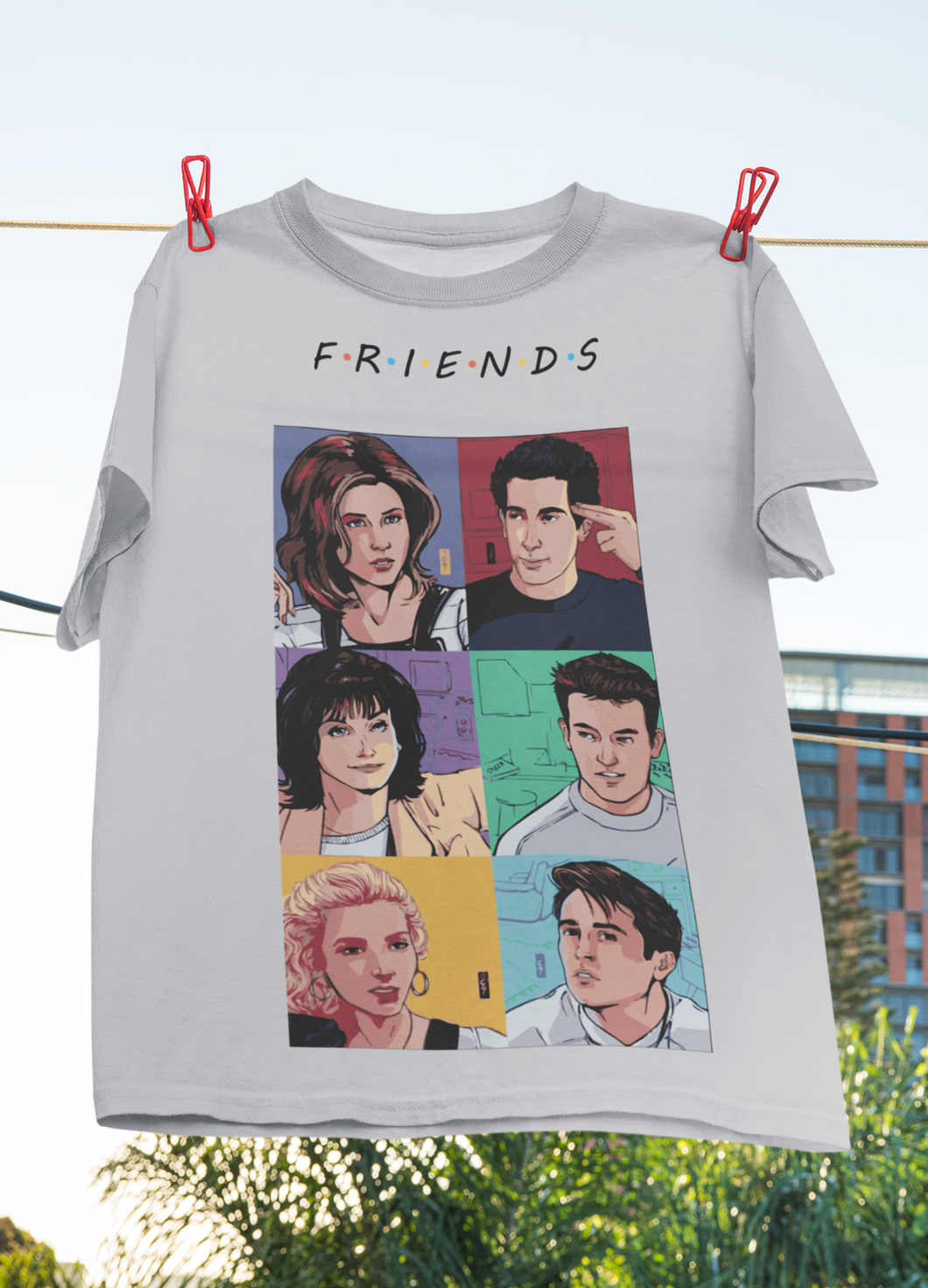 Friends Web Series Women Half Sleeves T-shirt- KidsFashionVilla