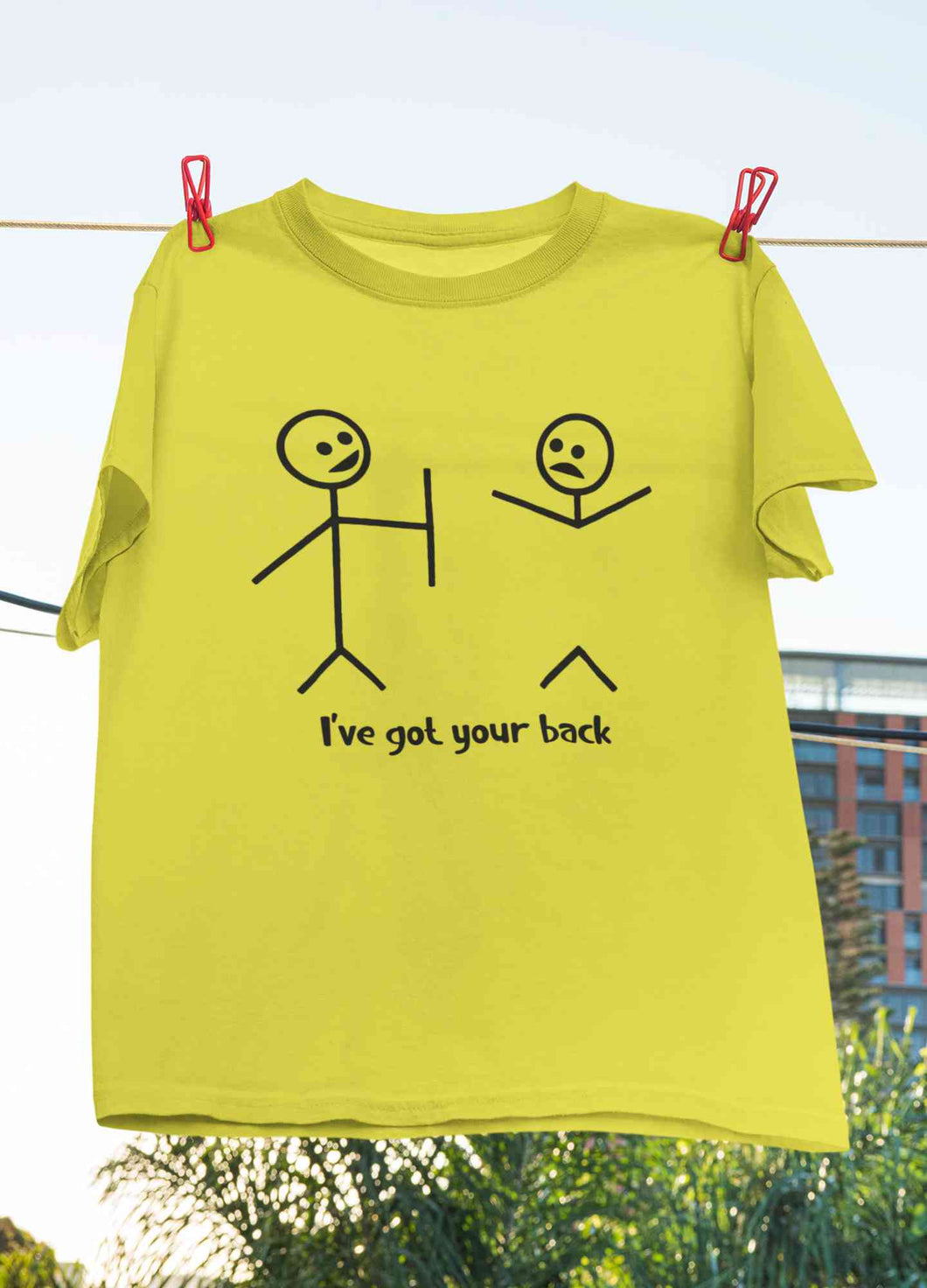 I Have Got Your Back Funny Women Half Sleeves T-shirt- KidsFashionVilla
