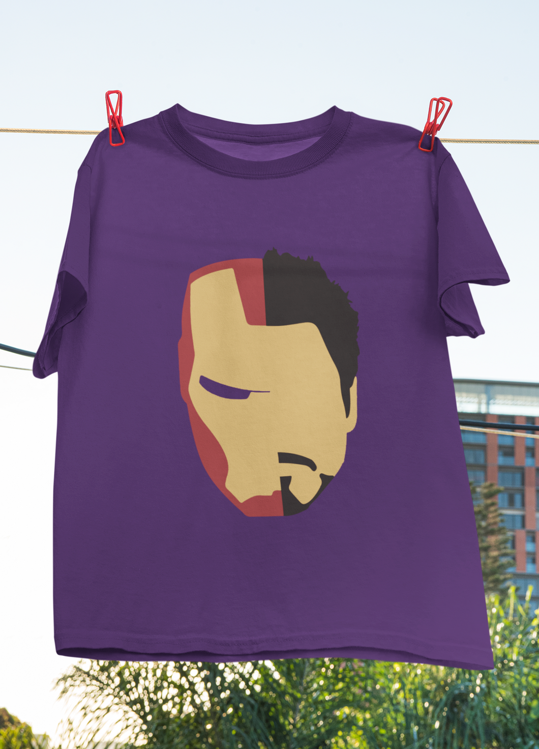 Iron Man Web Series Mens Half Sleeves T-shirt- KidsFashionVilla