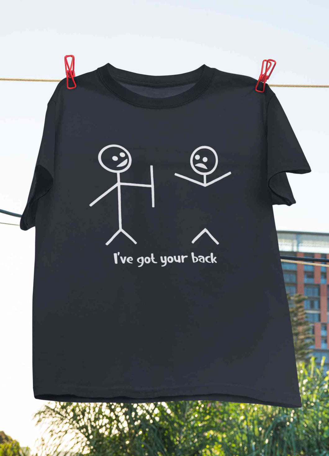 I Have Got Your Back Funny Mens Half Sleeves T-shirt- KidsFashionVilla