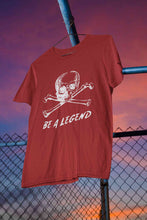 Load image into Gallery viewer, Skull Be A Legend Mens Half Sleeves T-shirt- KidsFashionVilla

