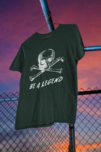 Load image into Gallery viewer, Skull Be A Legend Mens Half Sleeves T-shirt- KidsFashionVilla
