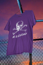 Load image into Gallery viewer, Skull Be A Legend Mens Half Sleeves T-shirt- KidsFashionVilla
