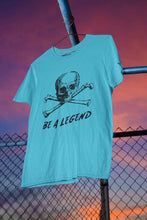 Load image into Gallery viewer, Skull Be A Legend Mens Half Sleeves T-shirt- KidsFashionVilla

