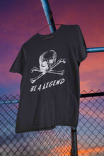 Load image into Gallery viewer, Skull Be A Legend Mens Half Sleeves T-shirt- KidsFashionVilla
